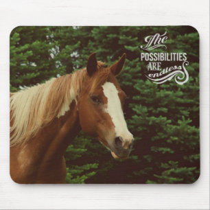 Endless Possibilities Paint Horse Mare Mouse Pad