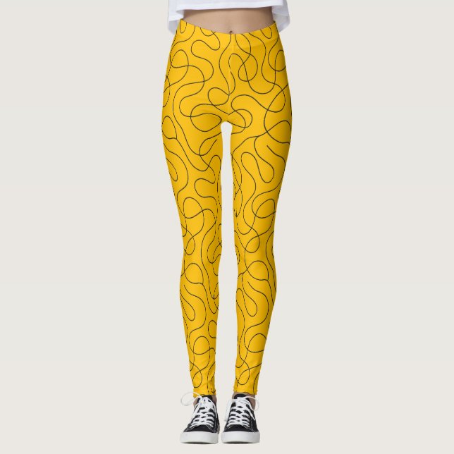 Endless Scribble45+ Leggings (Front)