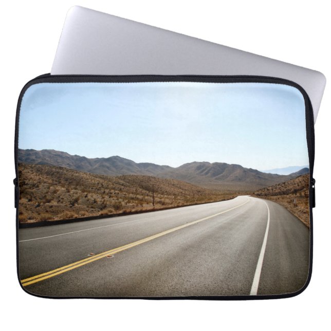 Endless Street | Desert Mountain Laptop Sleeve (Front)