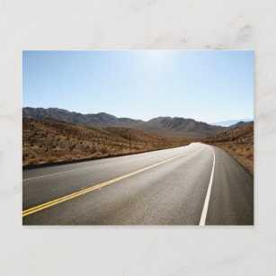 Endless Street   Desert Mountain Postcard
