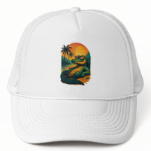 Endless Summer Crocodile - Retro