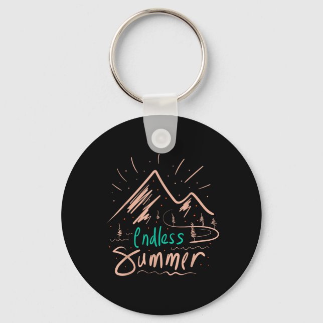 Endless Summer Key Ring (Front)