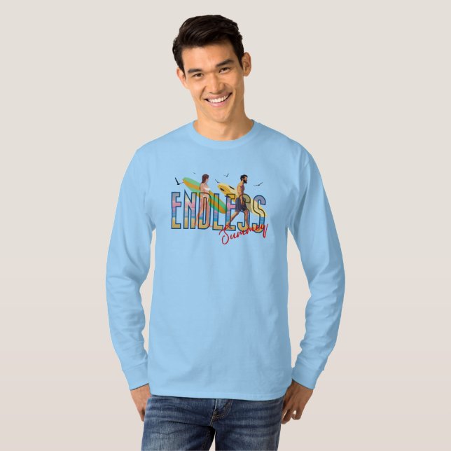 Endless Summer | Men Long Sleeve T-Shirt (Front Full)