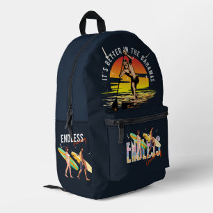 Endless Summer Print Cut Sew Bag