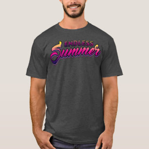 Endless Summer Retro 80s Style T-Shirt
