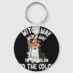 Endo Nurse Halloween Gastrointestinal Nurse Spooky Key Ring