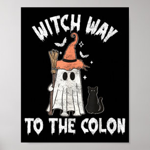 Endo Nurse Halloween Gastrointestinal Nurse Spooky Poster