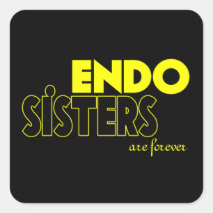 ENDO SISTER ENDOMETRIOSIS Sticker