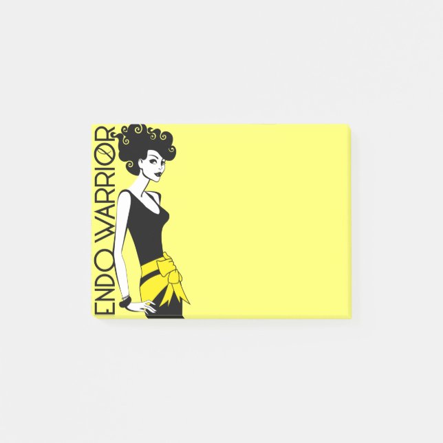 ENDO WARRIOR Post-it® Notes 4 x 3 (Front)