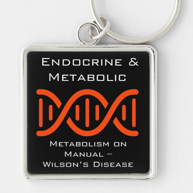  Endocrine & Metabolic Alert Key Ring (Front)