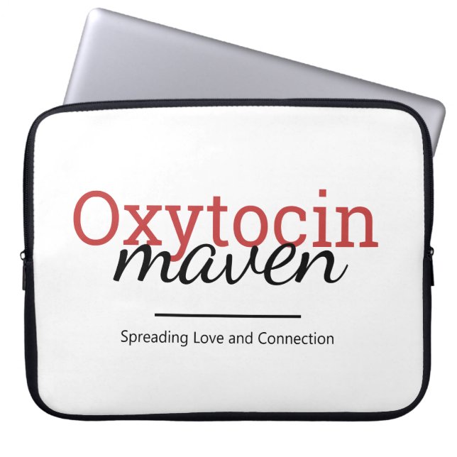 Endocrinologist - Oxytocin Maven | hormones Laptop Sleeve (Front)