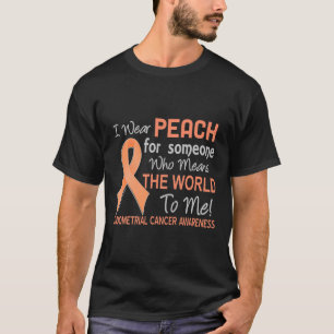 Endometrial Cancer For Someone Who Means World To T-Shirt
