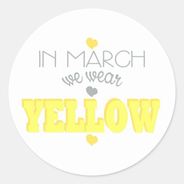 Endometriosis Awareness Stickers (Front)