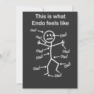 Endometriosis Awareness  This Is What Endo Feels L Invitation