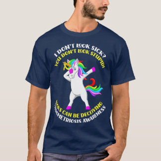 Endometriosis Awareness Unicorn Endometriosis T-Shirt