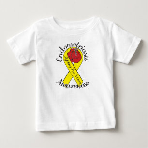 ENDOMETRIOSIS AWARNESS Baby Fine Jersey T-Shirt