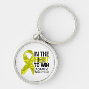 Endometriosis - Fight To Win Key Ring