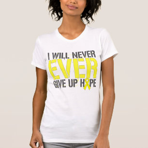 Endometriosis I Will Never Ever Give Up Hope T-Shirt