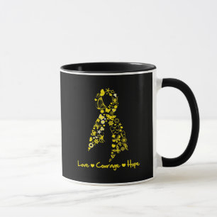 Endometriosis Love Courage Hope Butterflies Mug