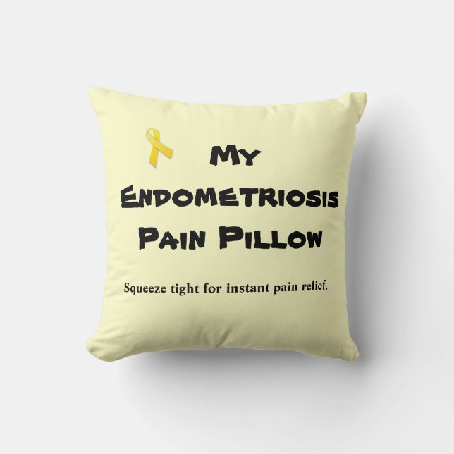 Endometriosis:  Pain Pillow (Front)