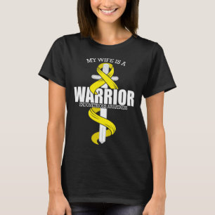 Endometriosis Warrior Wife Endometriosis Awareness T-Shirt