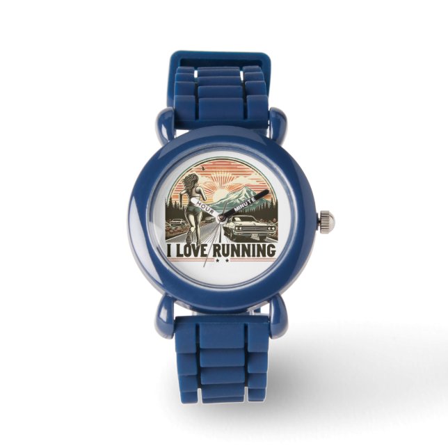 Endorphin Rush: I Love Running Watch (Front)