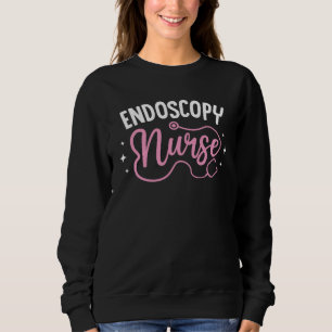 Endos Nurse Stethoscope Nurse Student Graduate Lov Sweatshirt