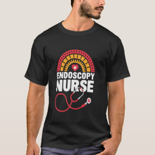 Endoscopy Nurse GI Nurse Gastro Nurse Stethoscope T-Shirt