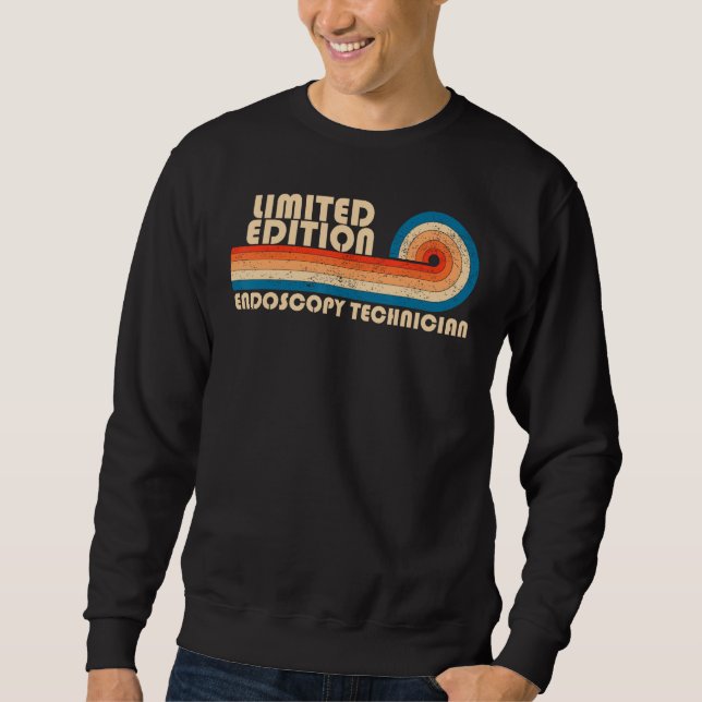 ENDOSCOPY TECHNICIAN Funny Job Title Profession Bi Sweatshirt (Front)