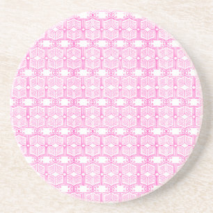 Endpaper Book Pattern Coaster