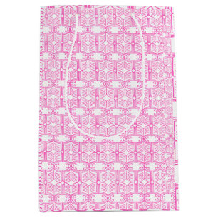 Endpaper Book Pattern  Medium Gift Bag