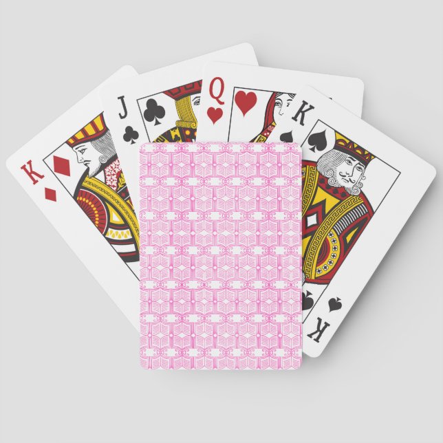 Endpaper Book Pattern  Playing Cards (Back)