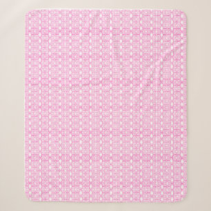 Endpaper Book Pattern Sherpa Blanket