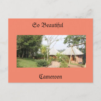 endroit de Loisir au Cameroun Holiday Postcard