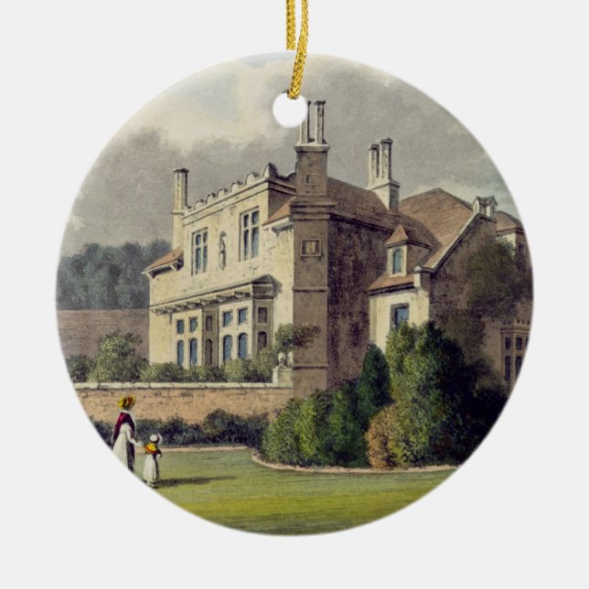 Endsleigh, from Ackermann's 'Repository of Arts', Ceramic Ornament (Front)