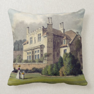 Endsleigh, from Ackermann's 'Repository of Arts', Cushion