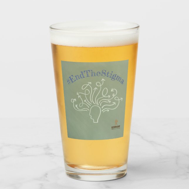 #EndTheStigma Korman Productions YouTube Channel  Glass (Front Filled)