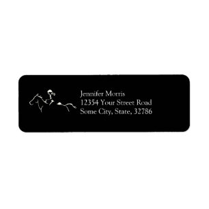 Endurance Horse Return Address Label