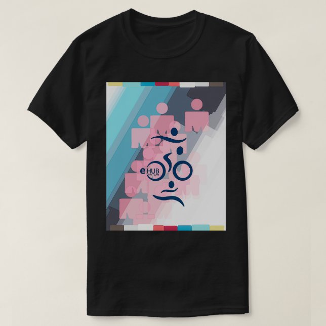 endurance hub triathlon team Graphic  T-Shirt (Design Front)