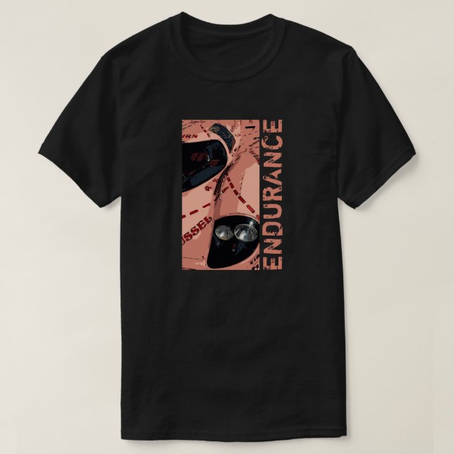 ENDURANCE RACER - PINK T-Shirt (Design Front)