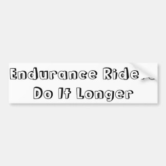Endurance Riders Bumper Sticker