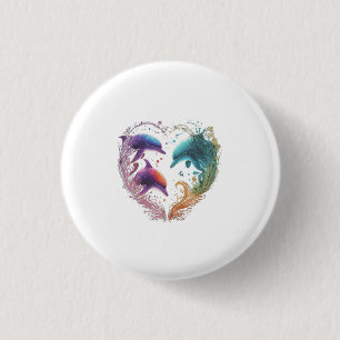 Enduring bond of love between sister and brother  3 cm round badge