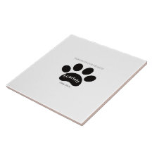 Enduring Paw Print Remembrance Design