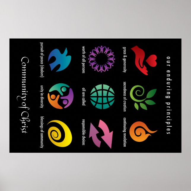 Enduring Principles poster (Front)