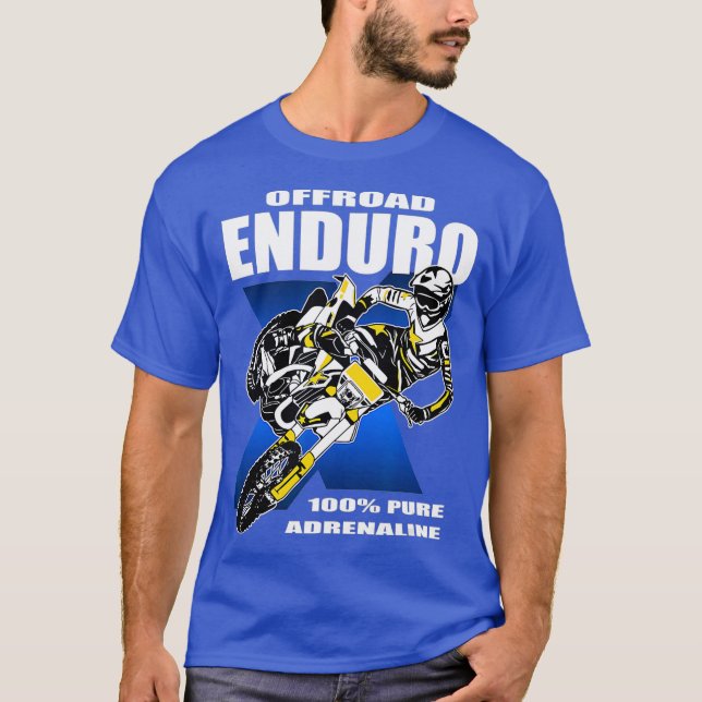 Enduro Etreme Offroad Motocross Racing T-Shirt (Front)