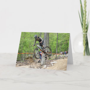 Enduro Mountain Bike Race Card