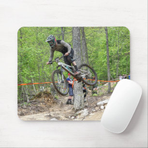 Enduro Mountain Bike Race Mouse Pad