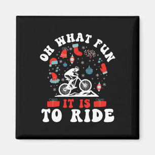 Enduro Mtb Mountain Bike Riding Downhill Christmas Magnet