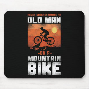 Enduro Mtb Mountain Bike Riding Downhill Dad Fathe Mouse Pad