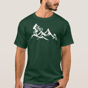Enduro MTB Mountain Bike Riding Downhill Minimalis T-Shirt